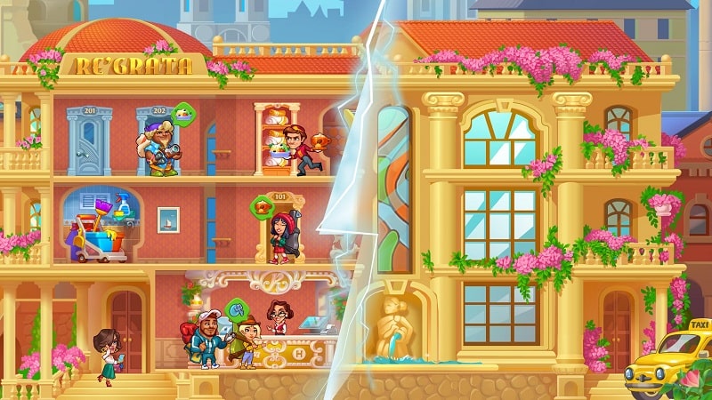 Grand Hotel Mania: Hotel games Screenshot 4