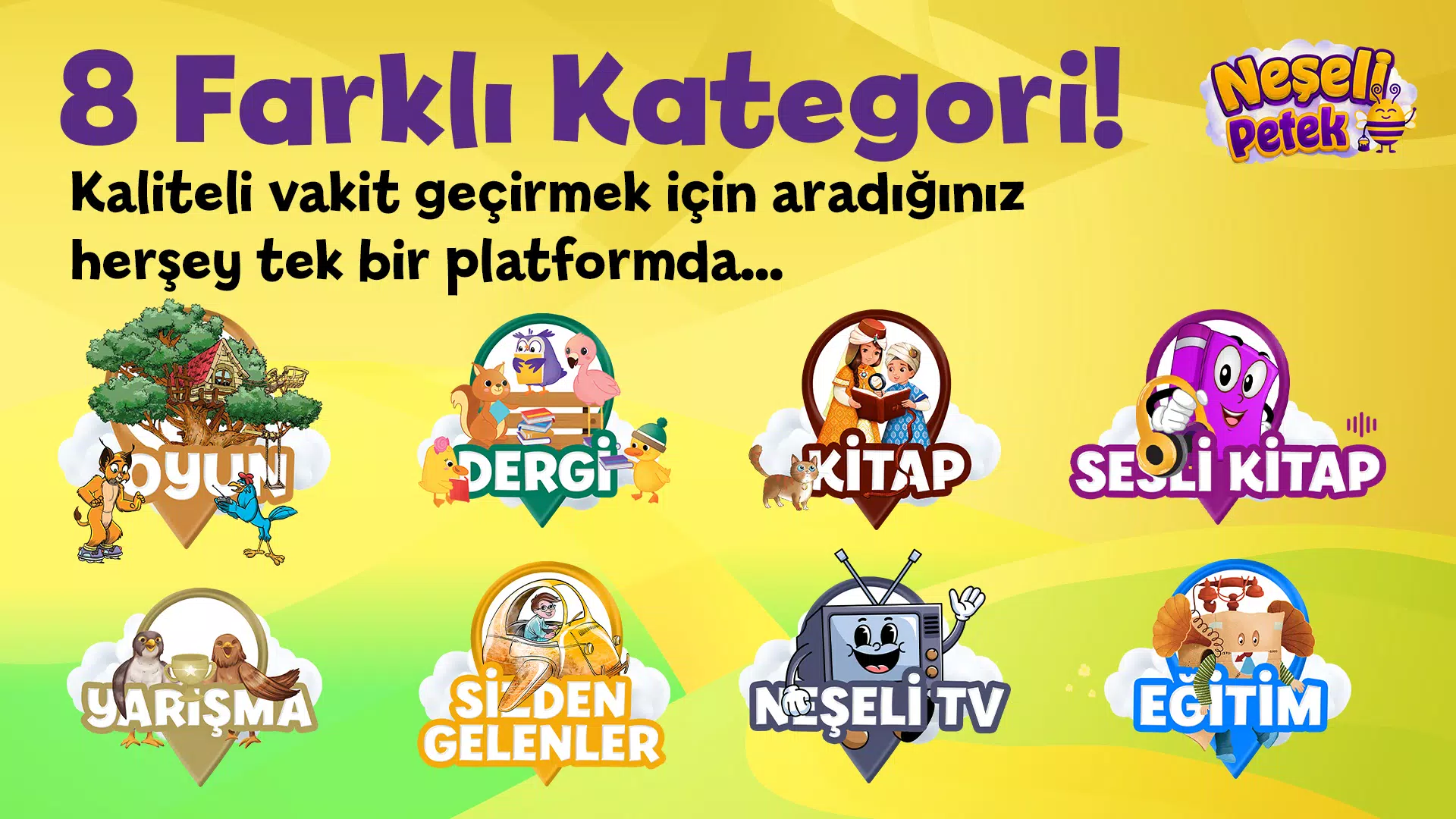 Neşeli Petek Oyun Platformu Screenshot 4