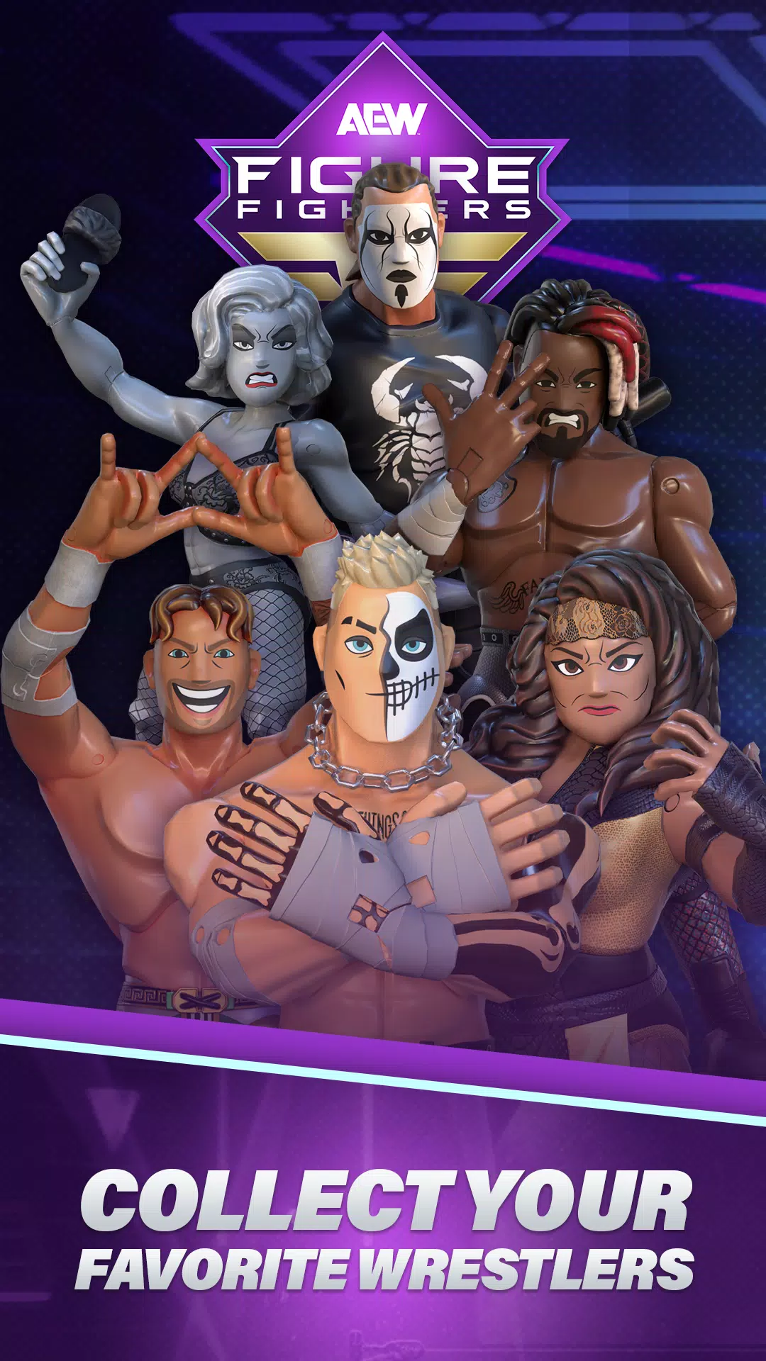 AEW: Figure Fighters Wrestling 스크린샷 1