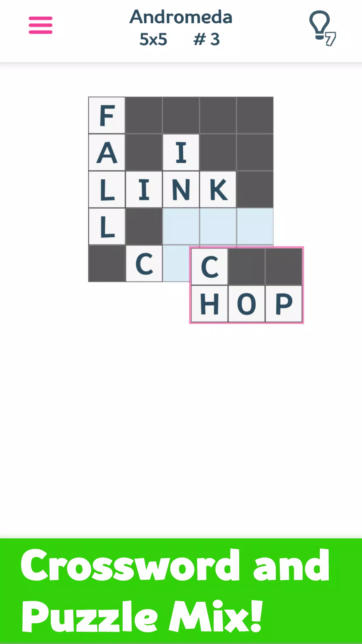 Schermata Crosswords(Fill-Ins+Chainword) 1