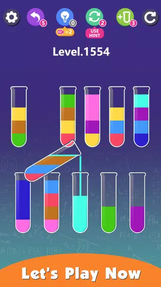 Water Sort Puzzle: Color Sort Captura de tela 1