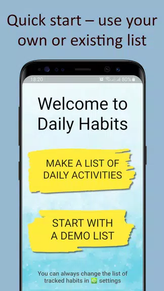 Daily activities tracker應用截圖第2張