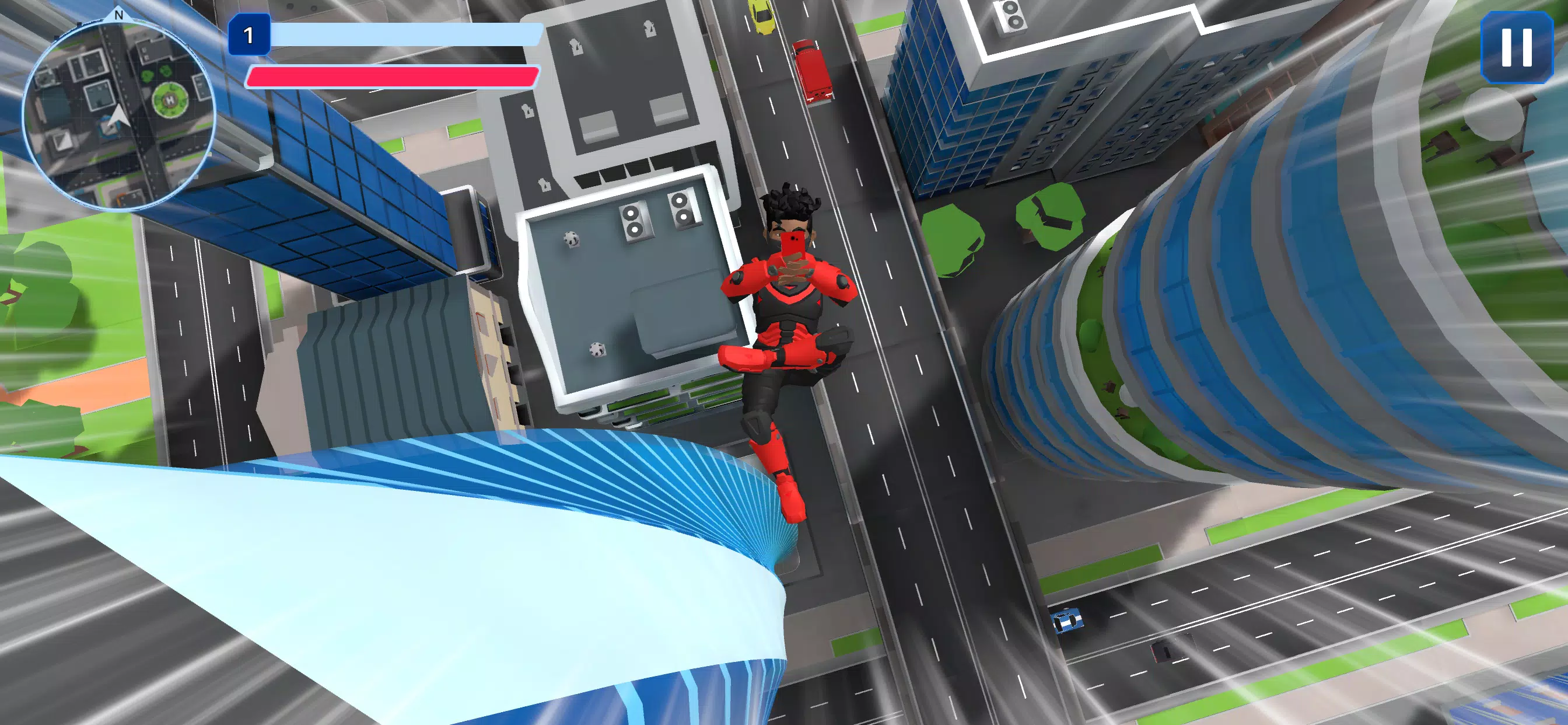 Super Hero Fight: Flying Game Screenshot 2