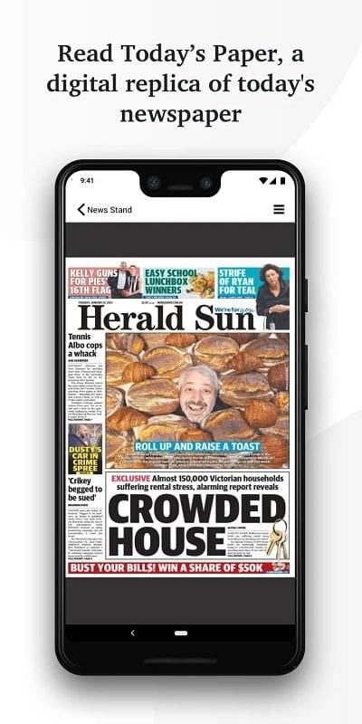 Herald Sun ภาพหน้าจอ 4