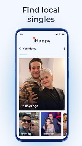 Dating with singles - iHappy ภาพหน้าจอ 1