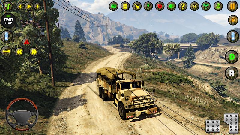 American Army Truck Driving Screenshot 1