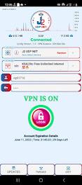 J2 UDP NET - Fast, Secure VPN Скриншот 1