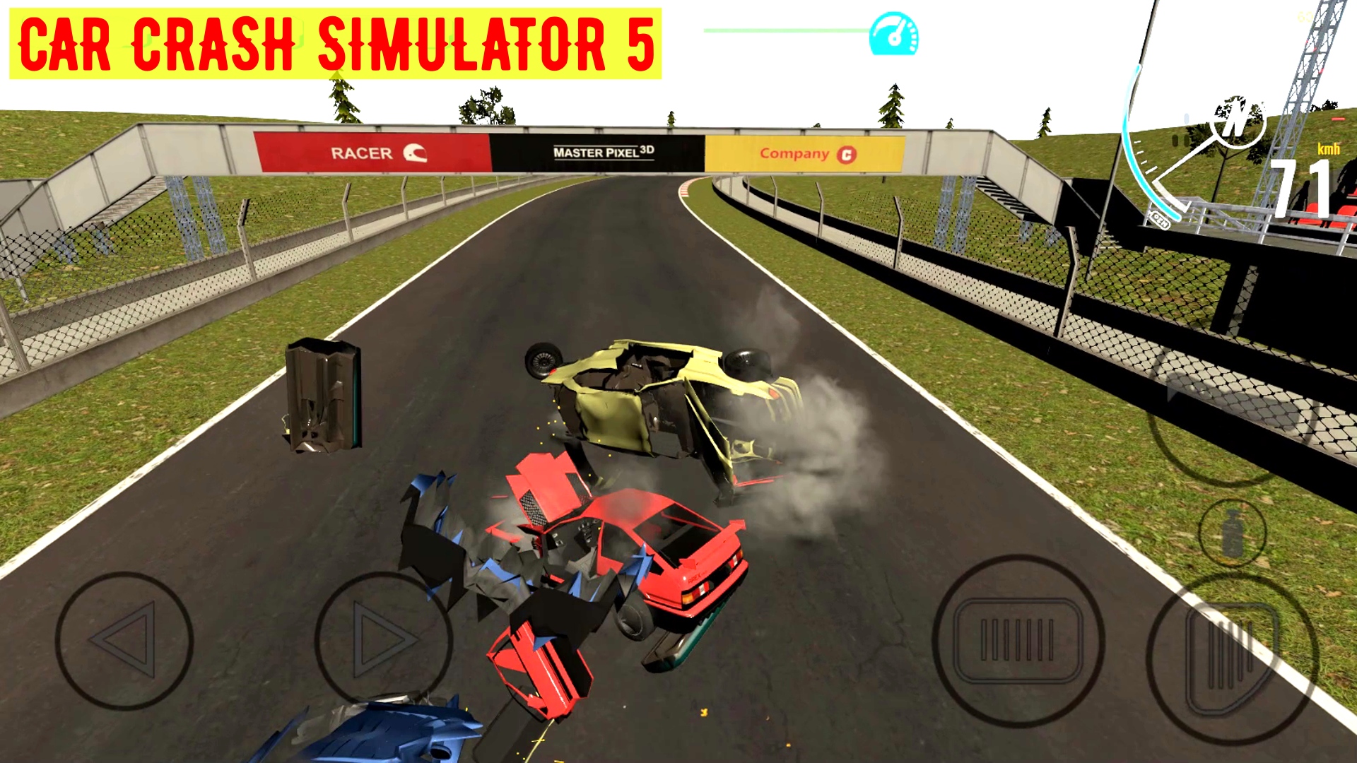 Car Crash Simulator 5 स्क्रीनशॉट 4