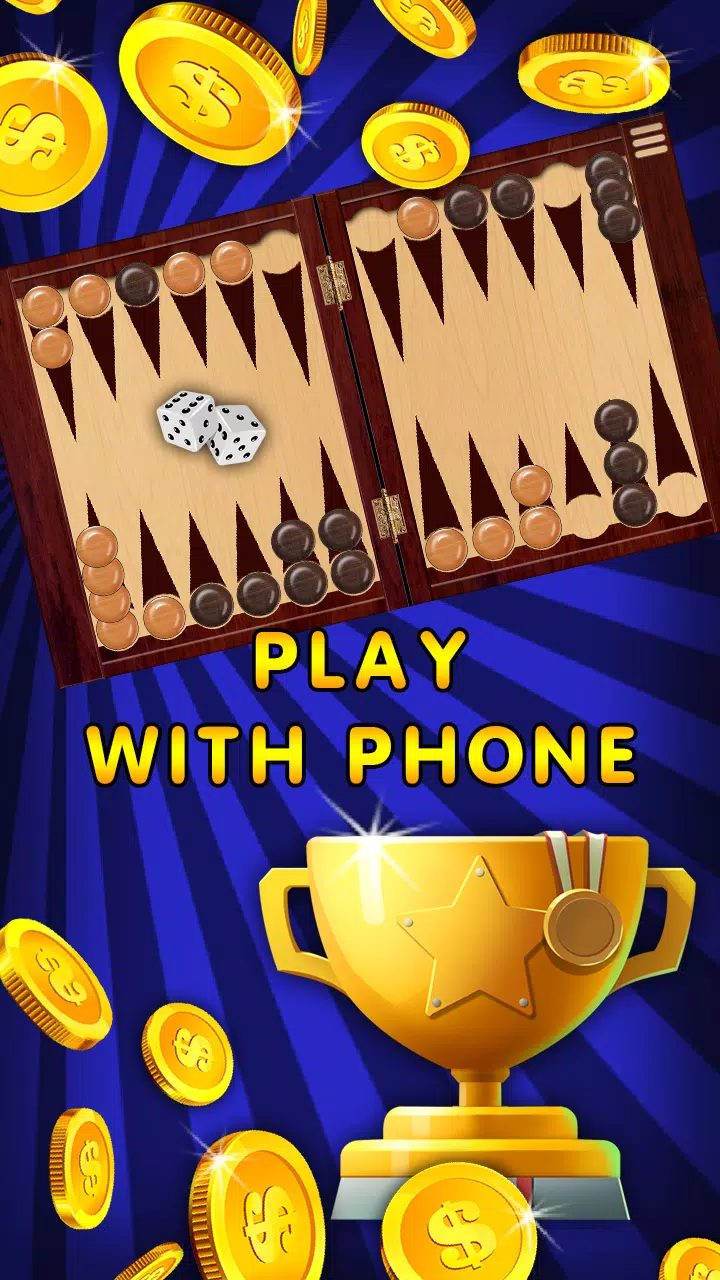 Backgammon Nard offline online Schermafbeelding 4