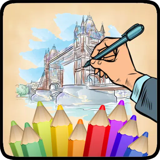 Coloring Travels スクリーンショット 1