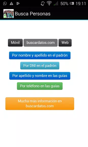 Buscar personas Скриншот 2
