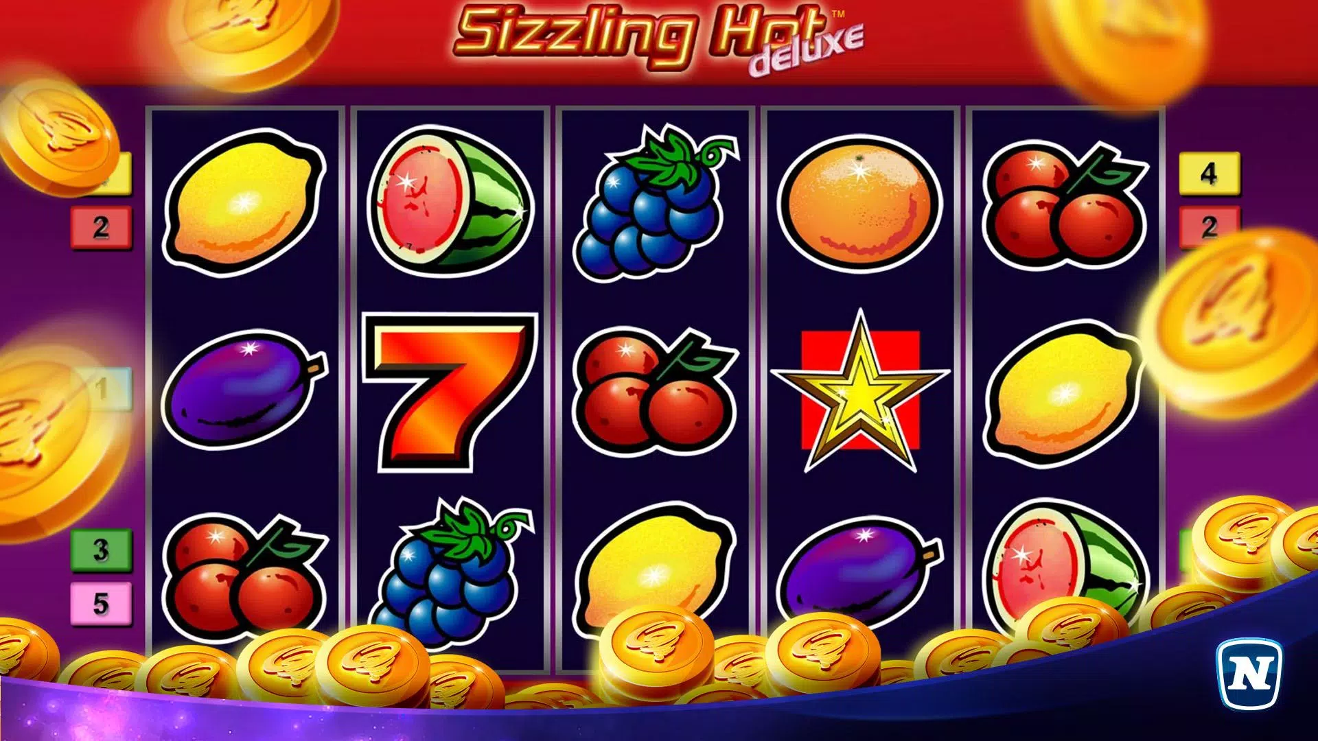 Sizzling Hot™ Deluxe Slot Captura de tela 1