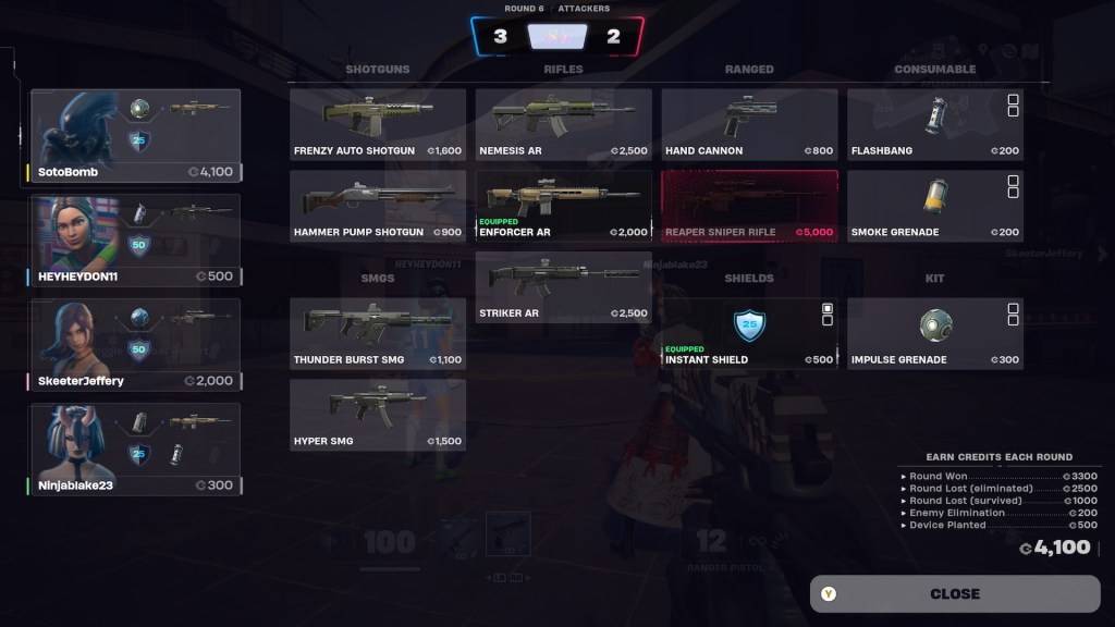 Skrin Beli di Fortnite Ballistic sebagai sebahagian daripada artikel mengenai beban terbaik.