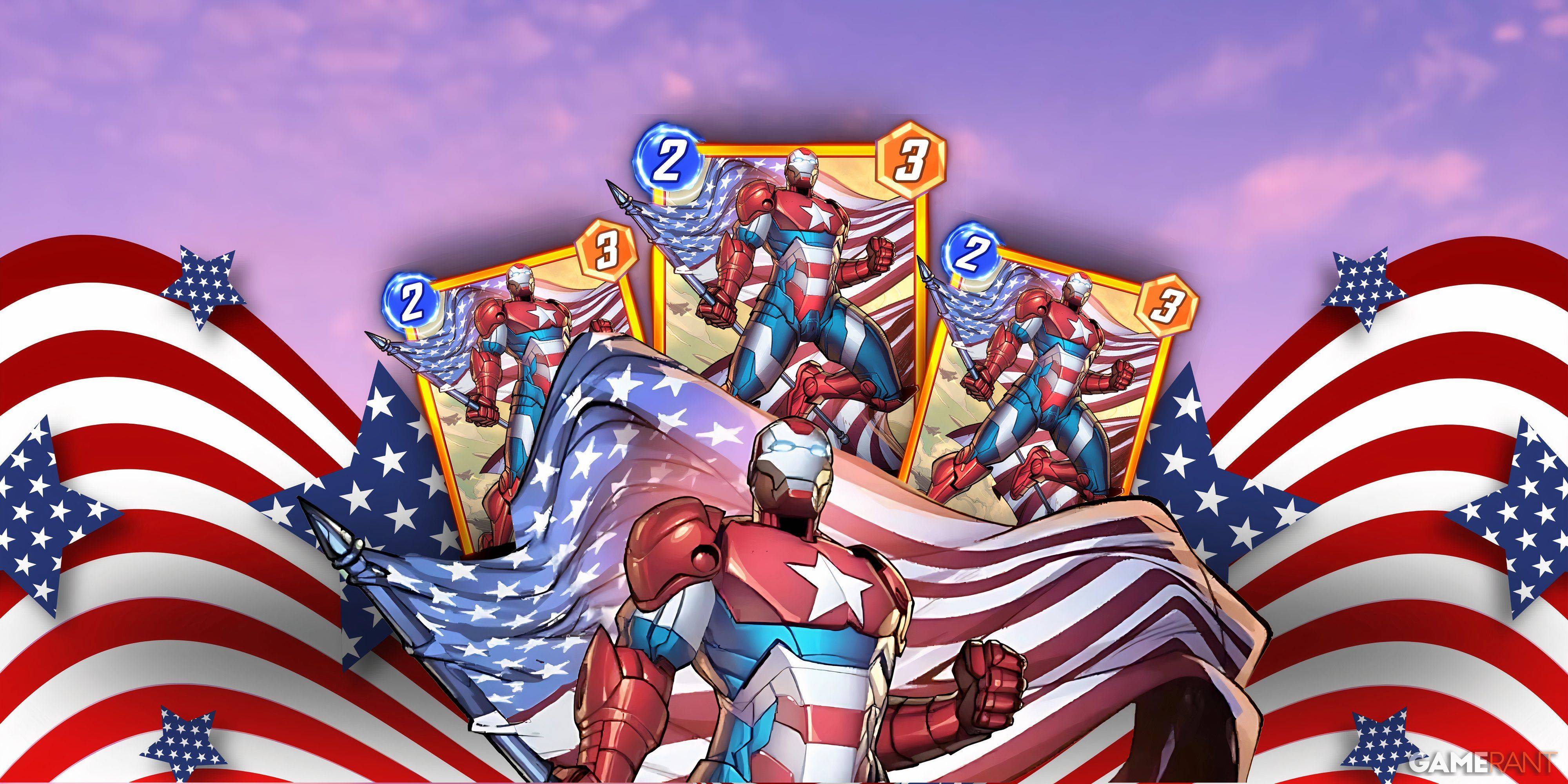 Iron Patriot domina en MARVEL SNAP: Ultimate Deck revelado