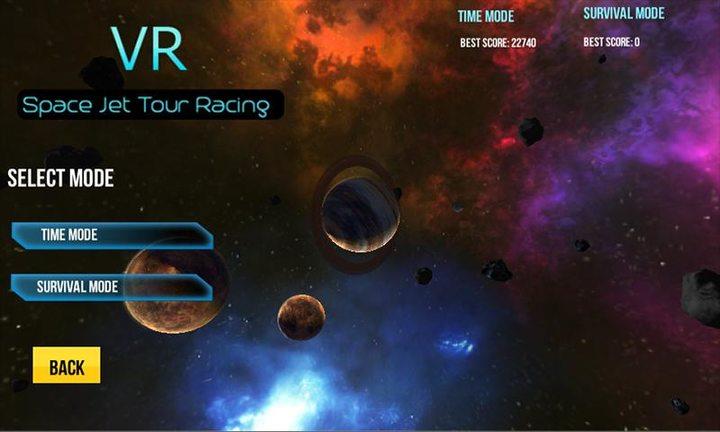 Jet space tunnel race VR Screenshot 3