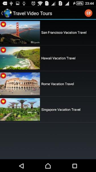 Travel Video Tours應用截圖第3張