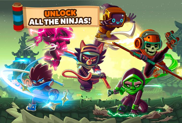 Ninja Dash Run - Offline Game應用截圖第3張