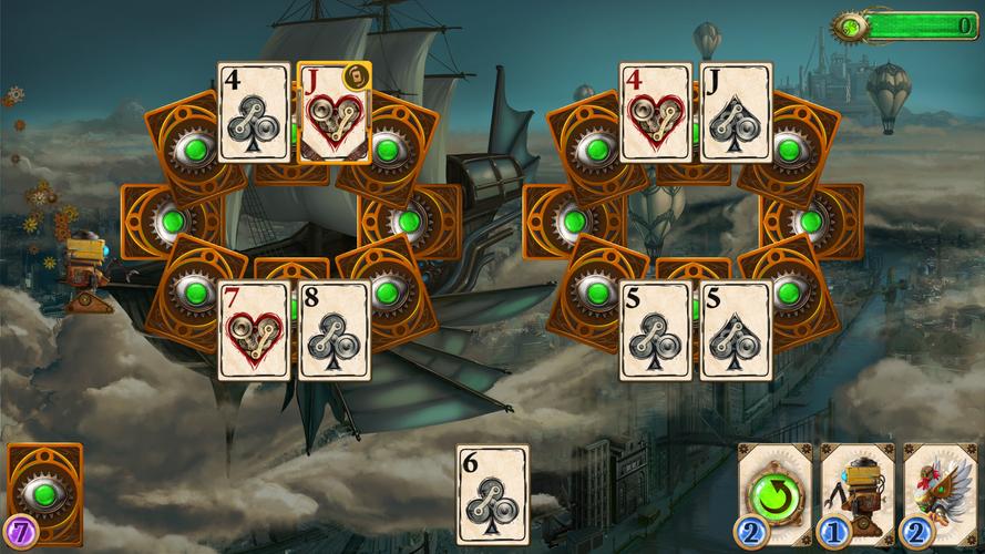 Steampunk Solitaire ဖန်သားပြင်ဓာတ်ပုံ 4