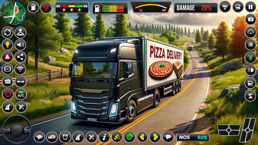 Truck Simulator: Driving Games Captura de tela 2