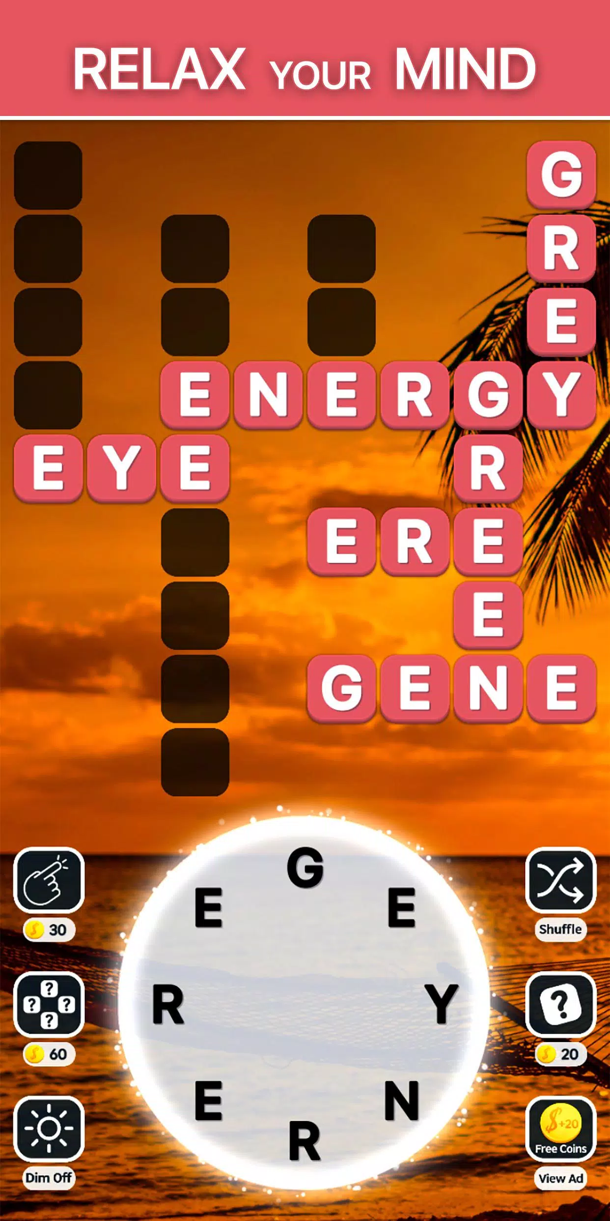 Word Swipe World Tour Connect Screenshot 1