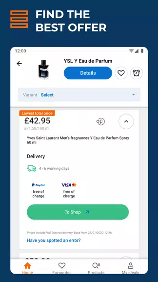 Schermata idealo: Price Comparison App 3