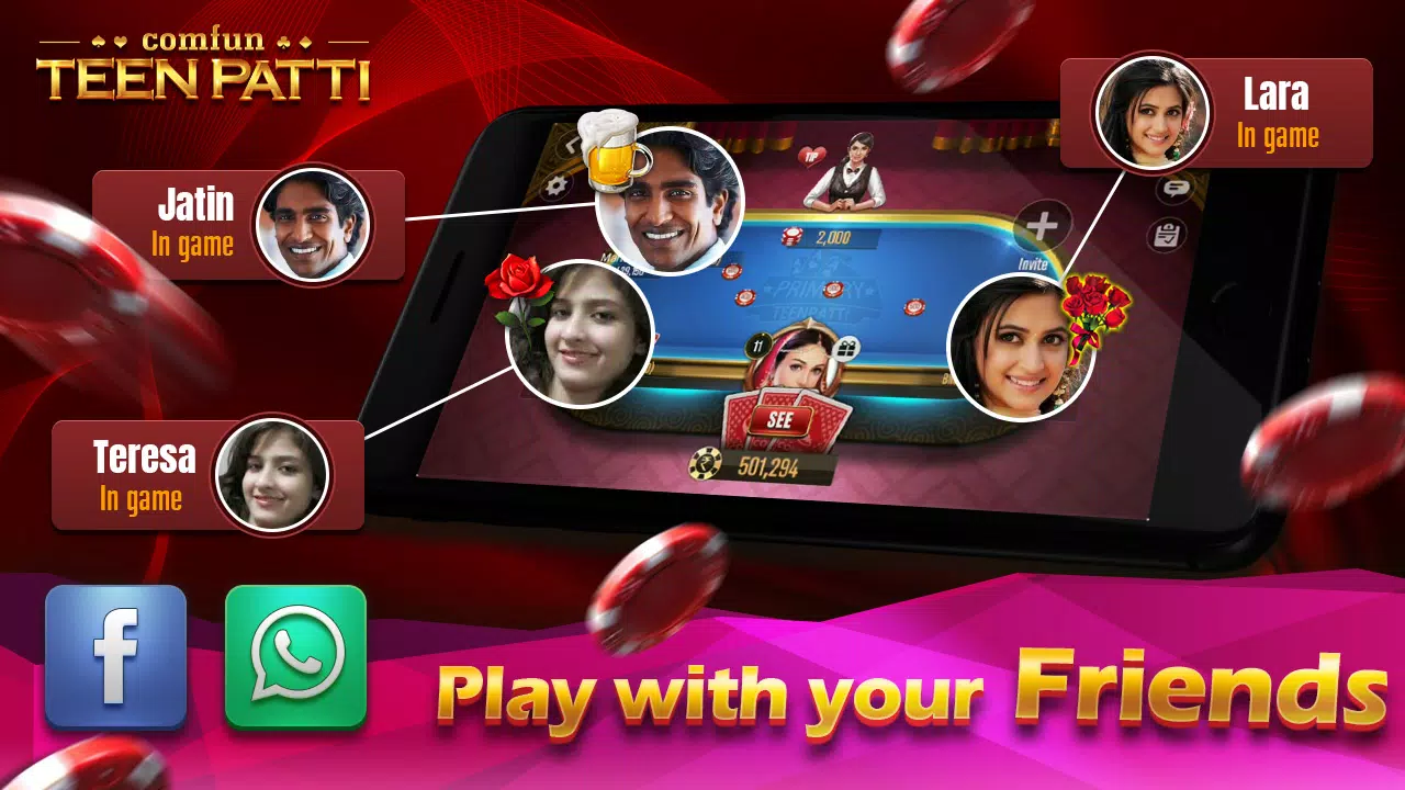 Teen Patti Comfun Card Online ဖန်သားပြင်ဓာတ်ပုံ 1