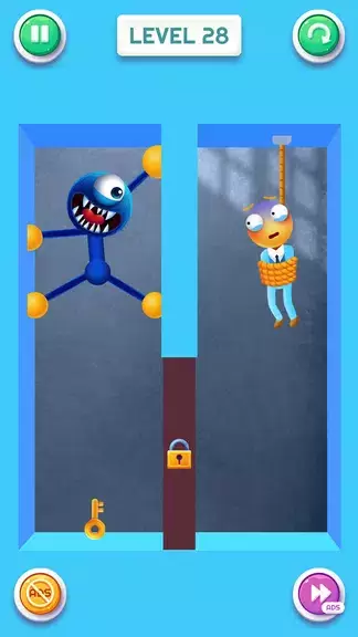 Blue Monster: Stretch Game Ekran Görüntüsü 3