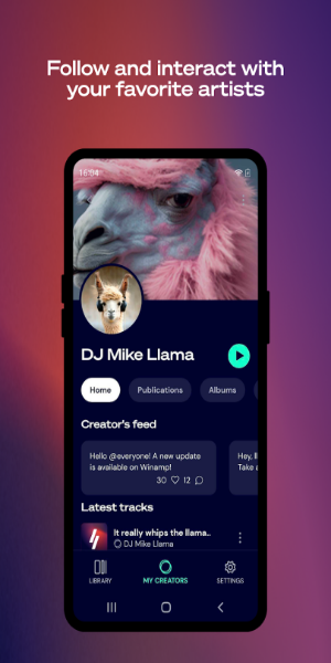 Winamp Mod Ảnh chụp màn hình 1