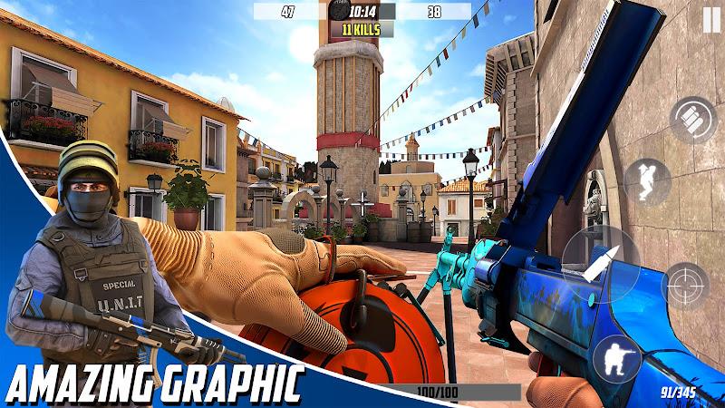 Hazmob: FPS Gun Shooting Games Ekran Görüntüsü 4