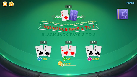 Blackjack - Casino World Screenshot 3