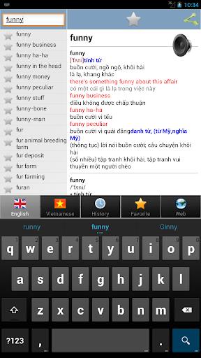 Vietnamese dict Screenshot 4