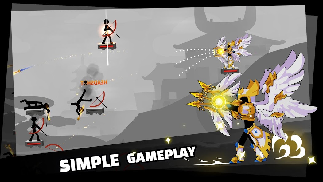 Stickfight Archer Mod Screenshot 1