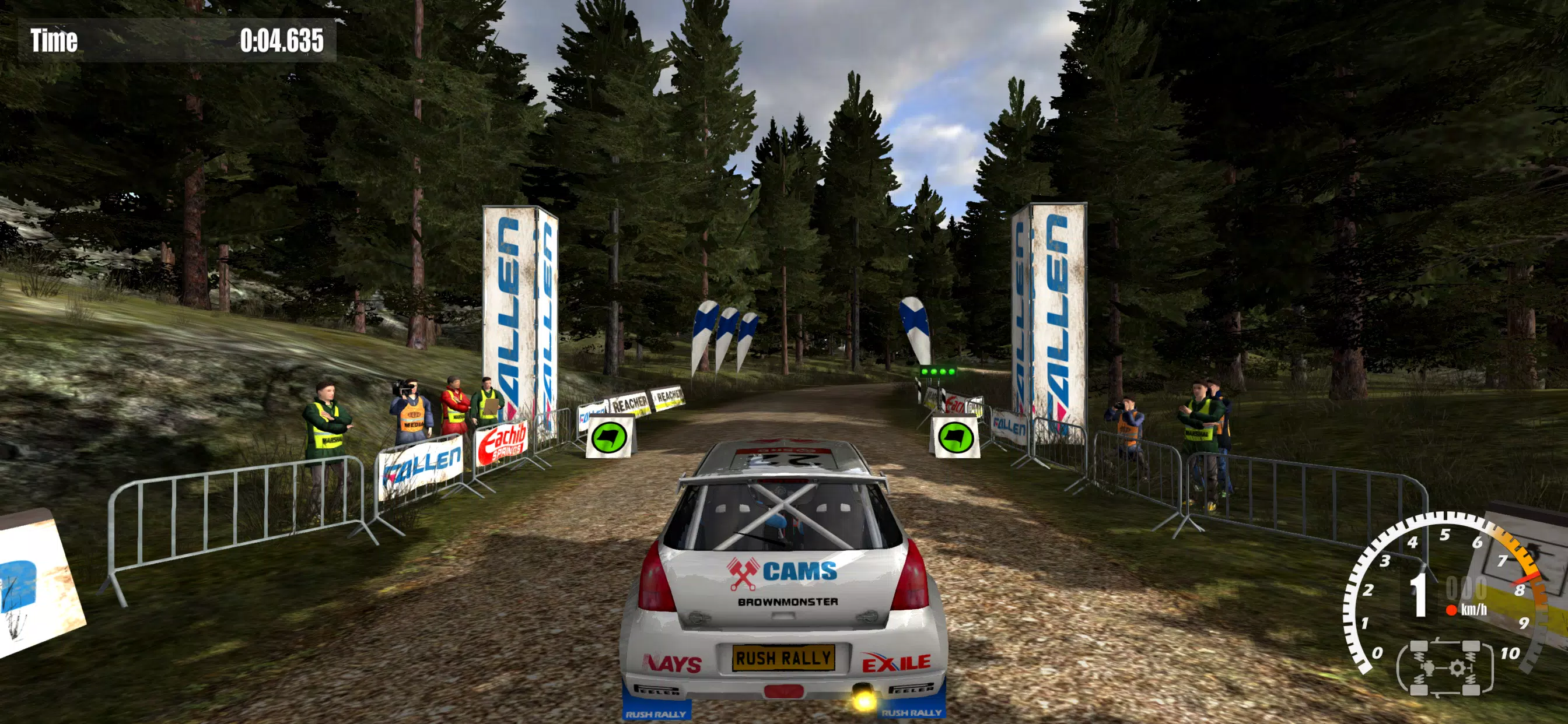 Rush Rally 3 Demo Zrzut ekranu 1