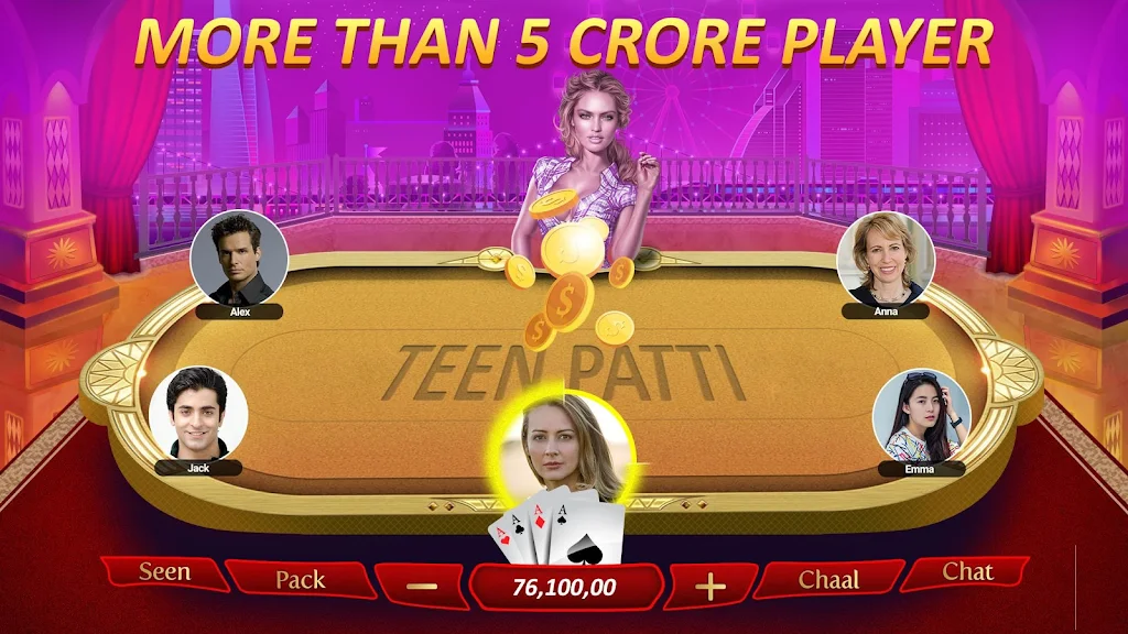 Teen Patti Gold + flash rummy poker callbreak Captura de pantalla 2