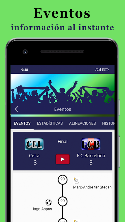 Football Spain Capture d’écran 2
