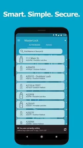 Schermata Master Lock Vault Enterprise 2