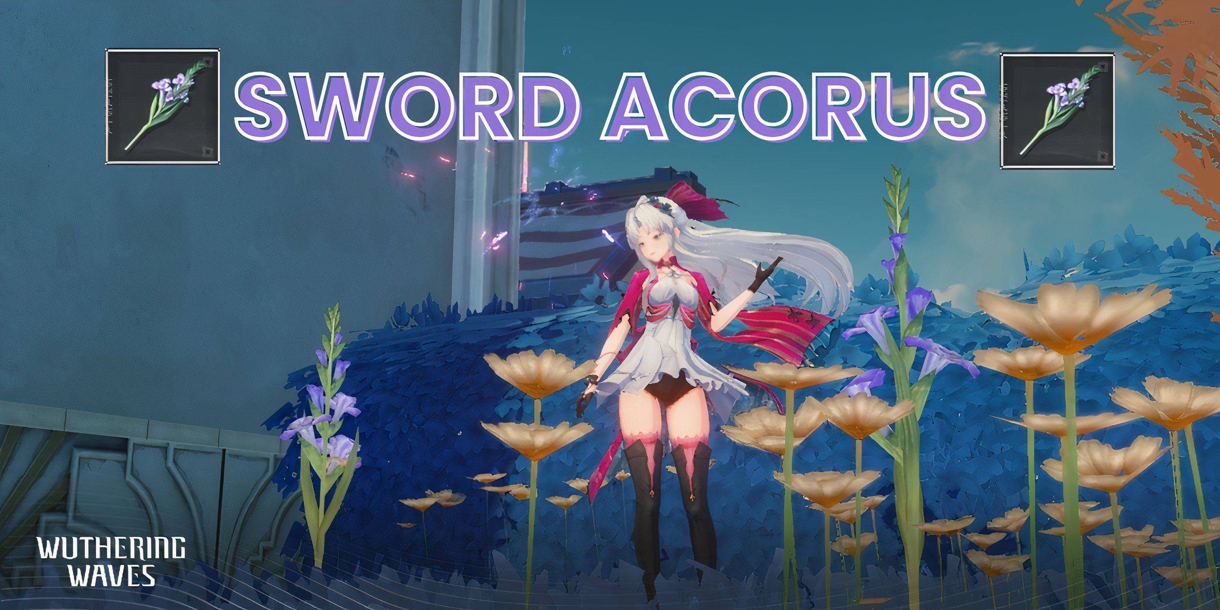 Olas borrascosas: Ubicaciones de Sword Acorus