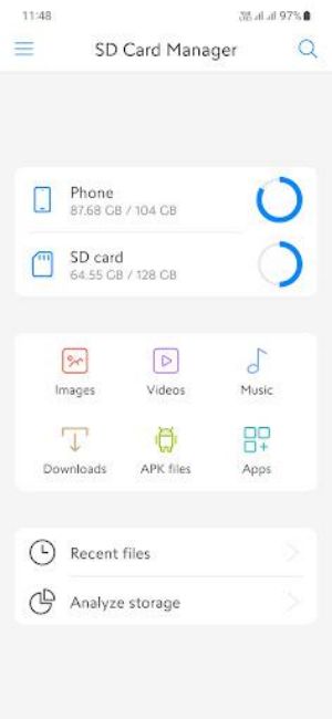 SD Card Manager For Android應用截圖第3張