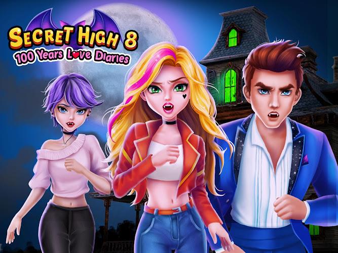 Secret High School Story Games ဖန်သားပြင်ဓာတ်ပုံ 1