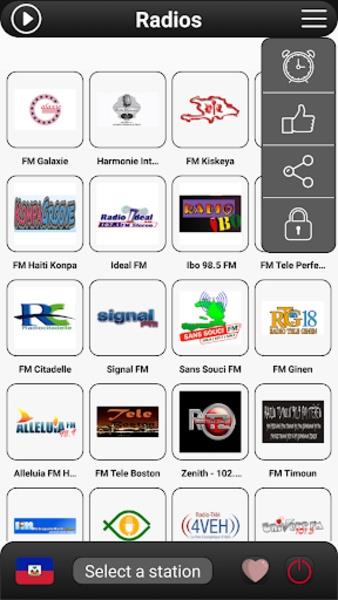 Schermata Haiti Radio FM 3