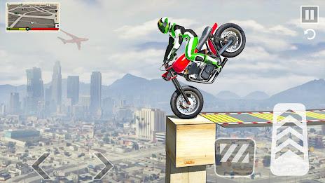 Mega Ramp Stunt Bike Games 3D ဖန်သားပြင်ဓာတ်ပုံ 4