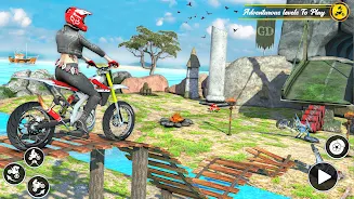 Motor Bike Race: Stunt Driving Captura de tela 2