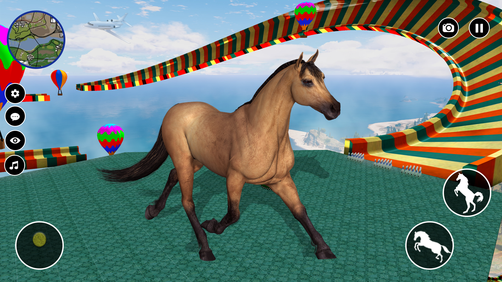 GT Horse Racing Games Horse 3d Скриншот 1