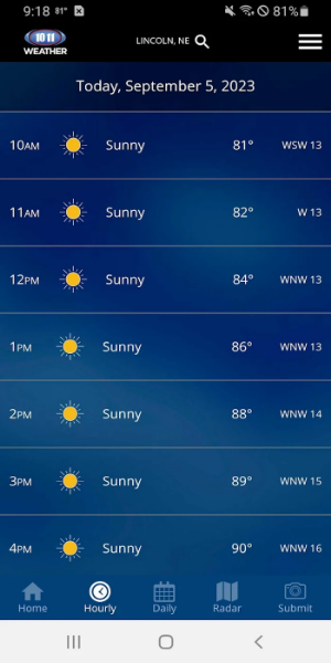 10/11 NOW Weather應用截圖第2張