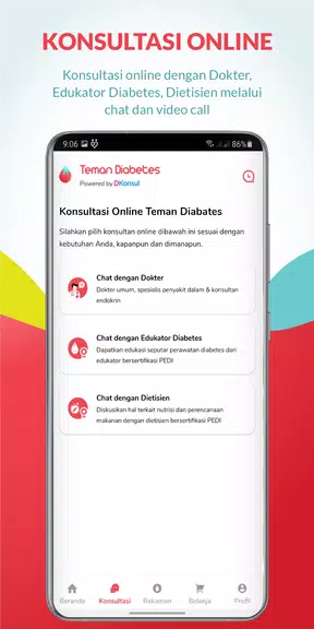 Teman Diabetes ဖန်သားပြင်ဓာတ်ပုံ 2