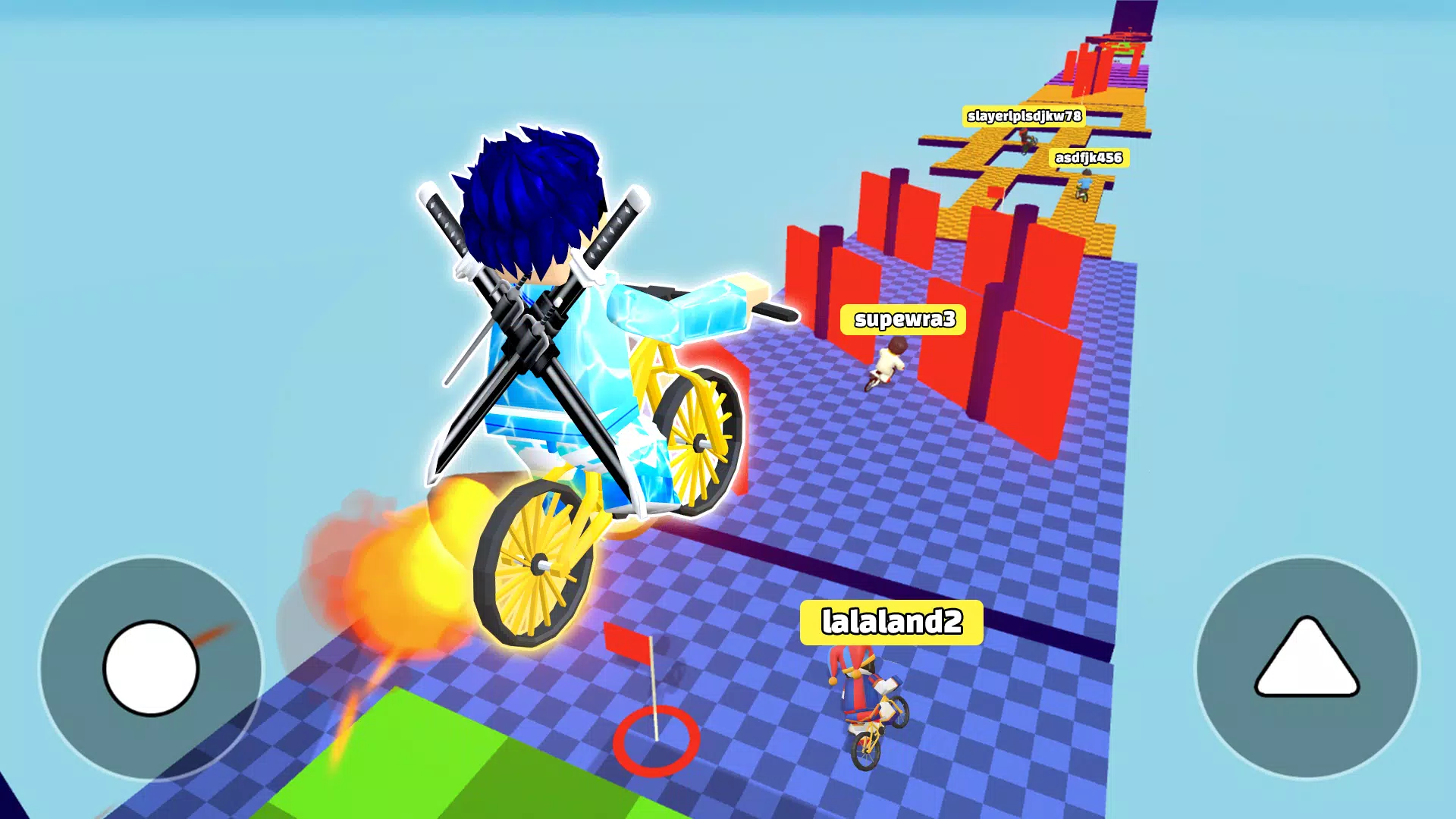 Schermata Bike Parkour: Obby Game 2