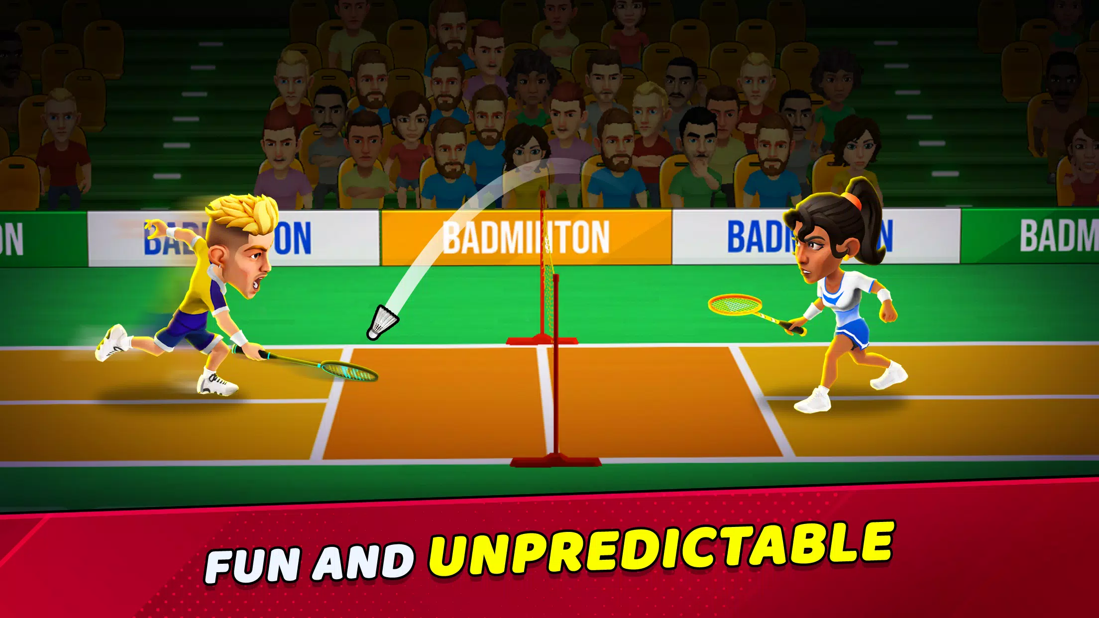 Badminton Clash 3D Captura de tela 2