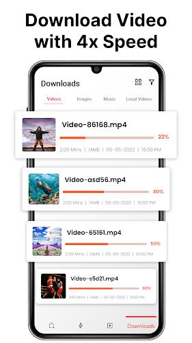 V - All Video Downloader Tangkapan skrin 3