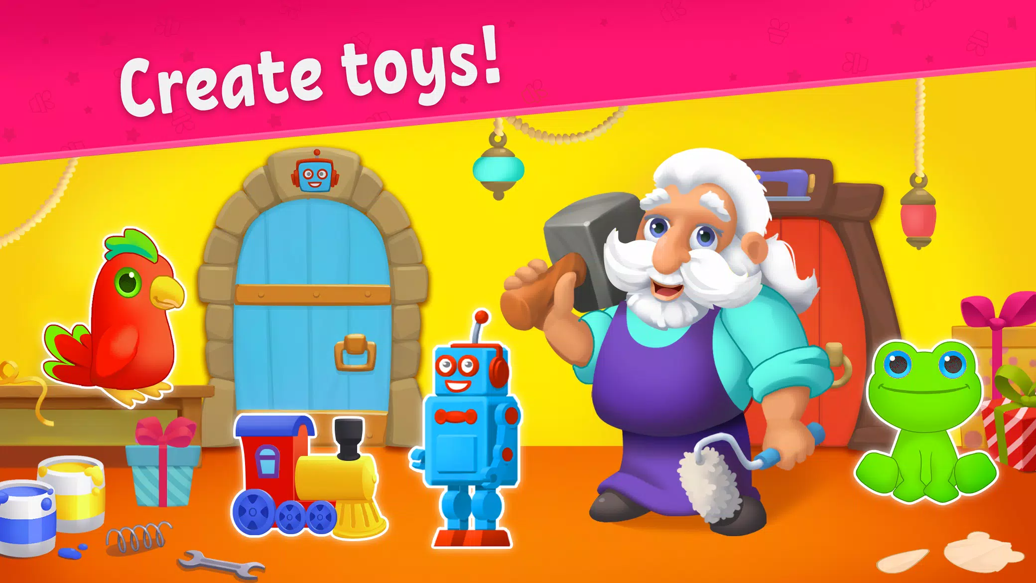 Toy maker, factory: kids games Schermafbeelding 1