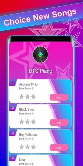 Savage Love BTS Piano Tiles Ekran Görüntüsü 2